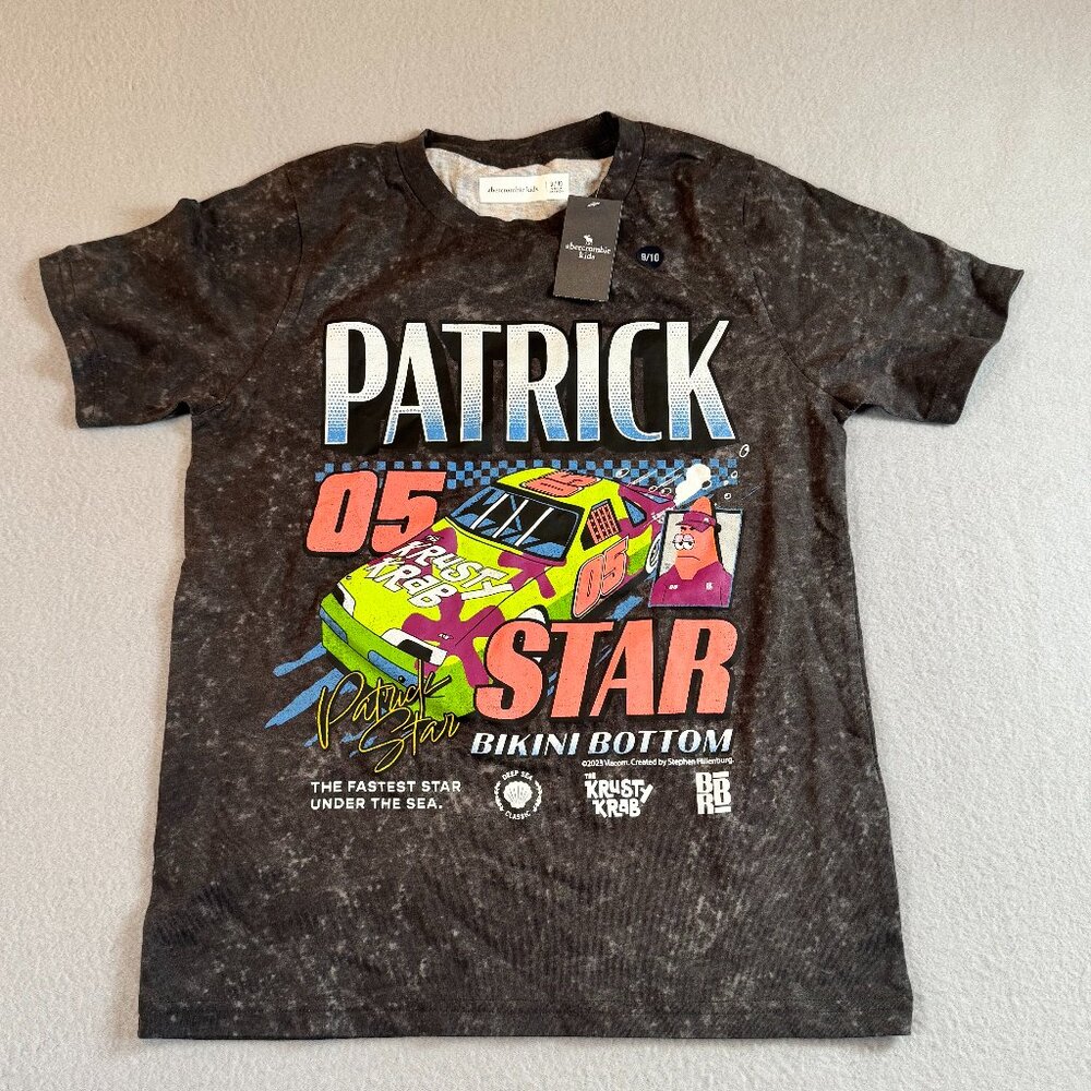 Abercrombie Kids SpongeBob T-Shirt 9/10 NWT